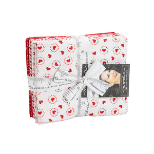 Holiday Love Fat Quarter Bundle of 10 prints 20750AB by Stacy Iset Hsu for Moda