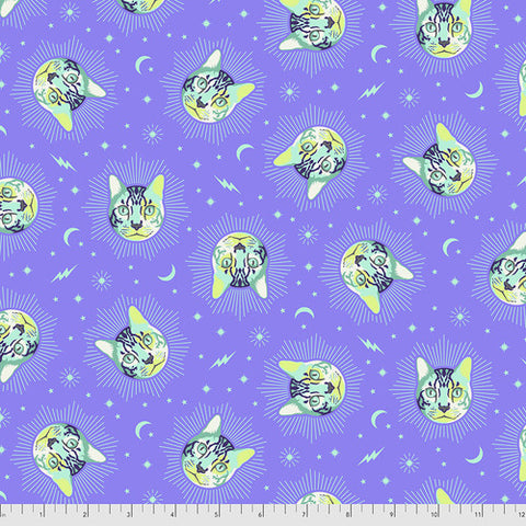 Curiouser and Curiouser Cheshire Cat Daydream PWTP164.DAYDREAM by Tula Pink for Free Spirit