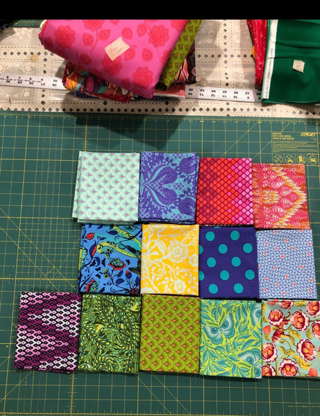 Custom order Chantal - various Tula Pink fabrics