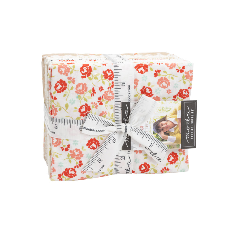 Fresh Fig Favorites Fat Quarter Bundle of 18 Neutral prints 20410ABN by Joanna Figueroa for Moda