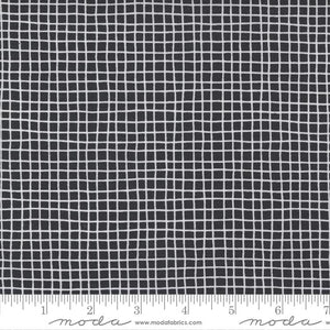 Late October Black Grid 55592 23 designed by Sweetwater for Moda