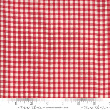Picnic Basket Small Check Red 12134 13 by Moda