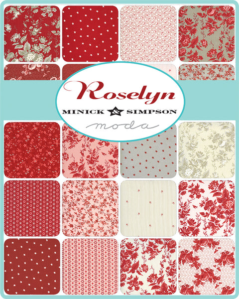 Roselyn Fat Quarter Bundle of 37 prints 14910AB by Minick & Simpson for Moda