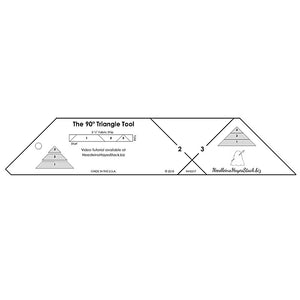 The 90 Degree Triangle Tool NHS517 by Needle In A Hayes Stack