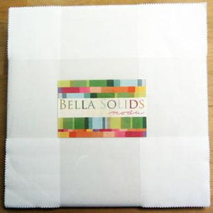 Bella Solids Layer Cake White by Moda