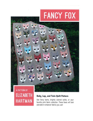 The original Fancy Fox EH 009 Pattern By Elizabeth Hartman