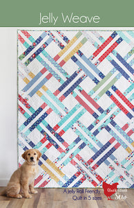 Jelly Weave CCS 195 Quilt Pattern designed by Cluck Cluck Sew