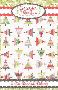 Wooded Whimsy Quilt Pattern CQ 164 designed by Corey Yoder of Coriander Quilts