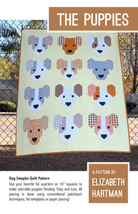 The Puppies EH 057 Patterns designed by Elizabeth Hartman