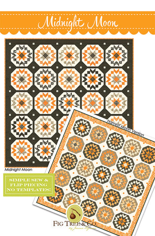 Midnight Moon Quilt Pattern FT 1752 by Joanna Figueroa of Fig Tree Quilt Company