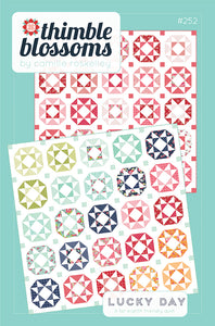 Lucky Day Quilt Pattern TB 252 designed by Camille Roskelley of Thimble Blossoms